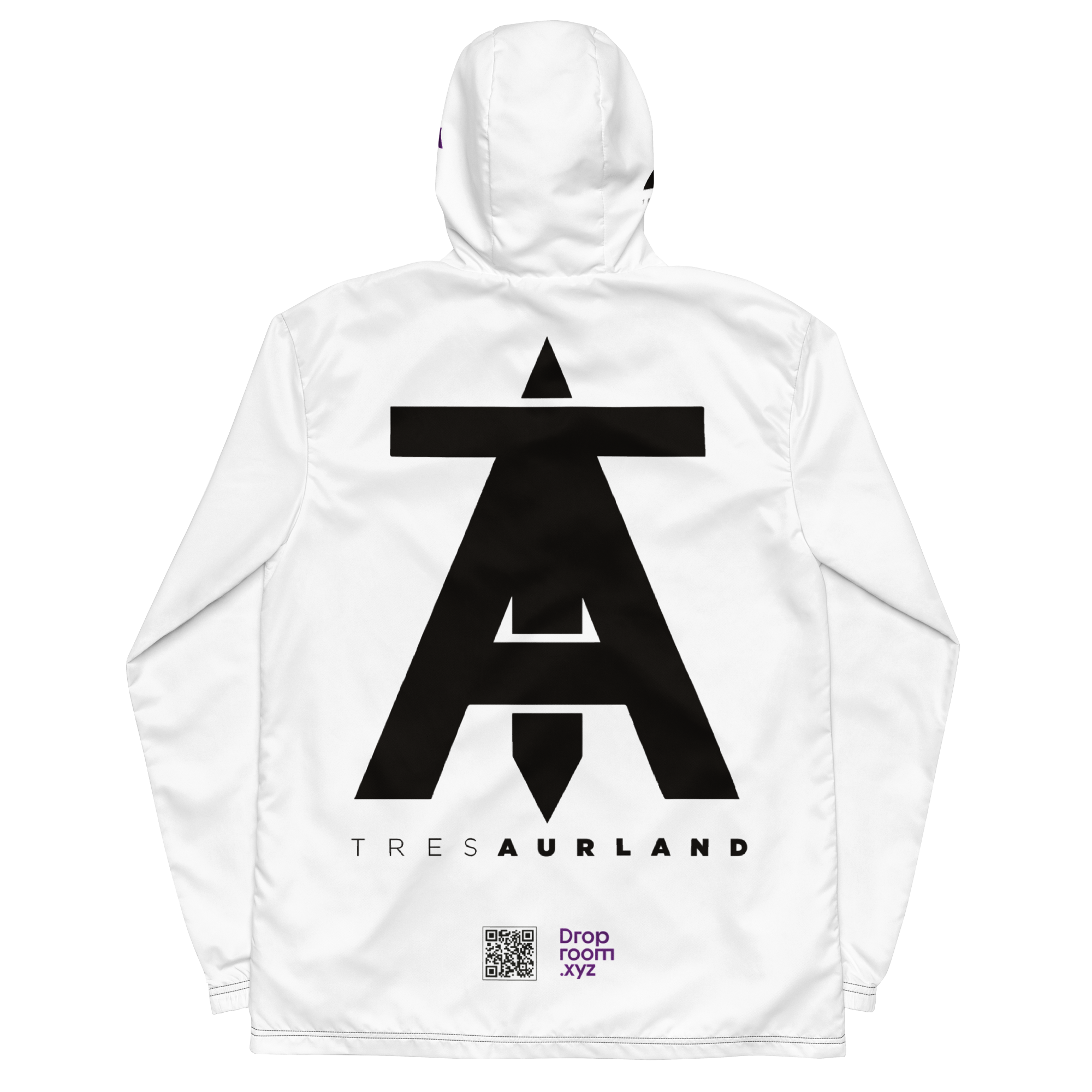 Tres Aurland - Men’s Windbreaker (WHITE)