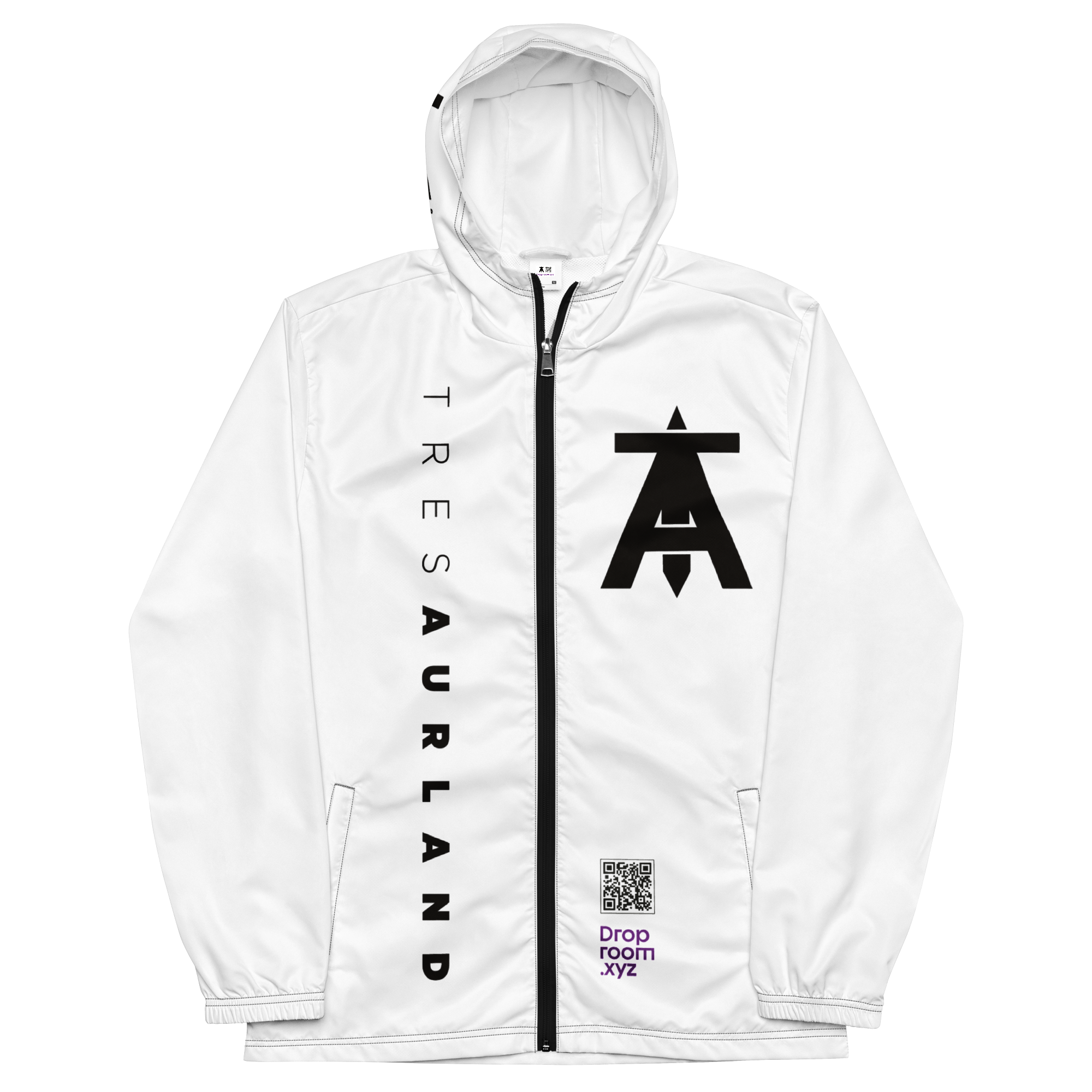 Tres Aurland - Men’s Windbreaker (WHITE)