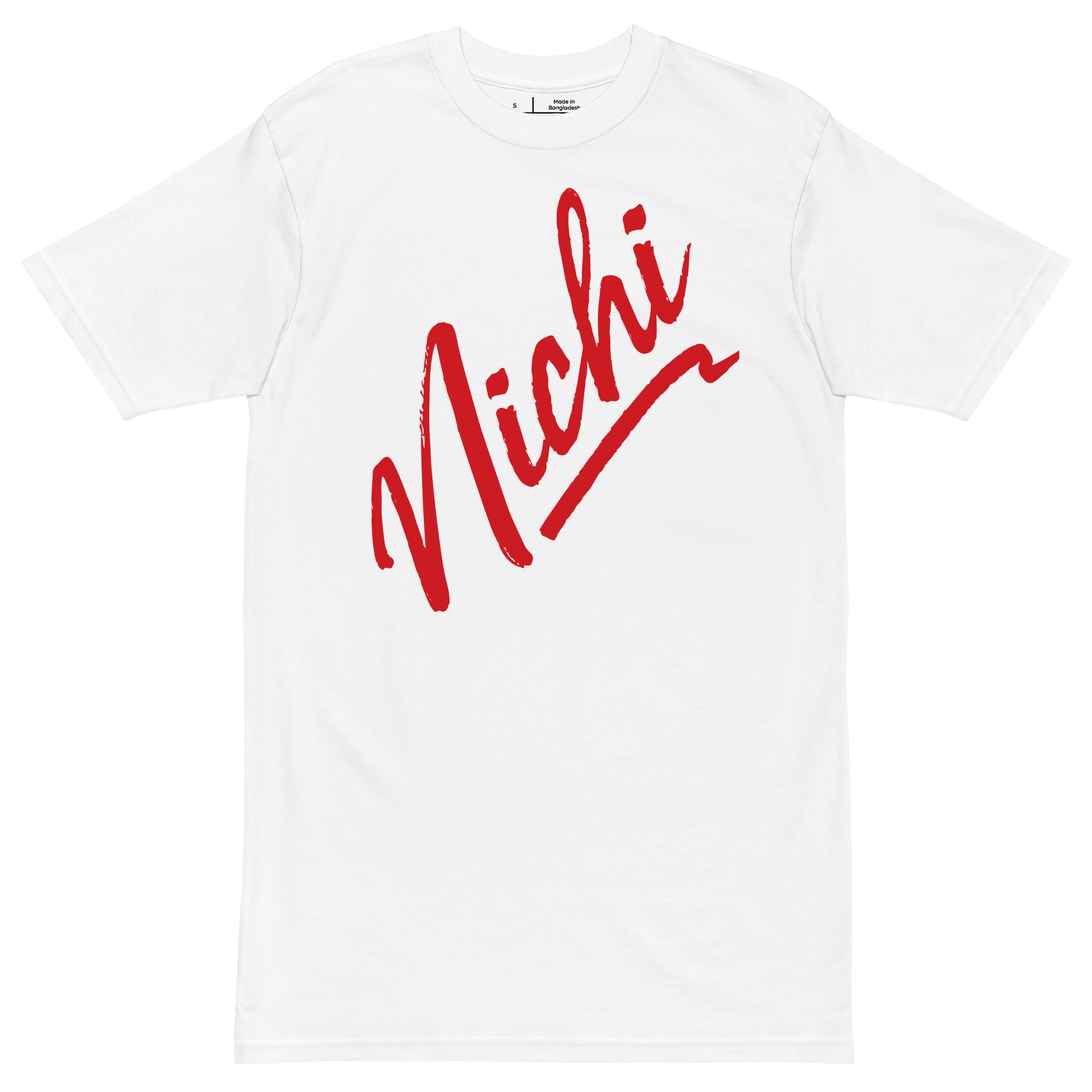 Nichi - Men’s - Premium Heavy T-shirt - (WHITE)