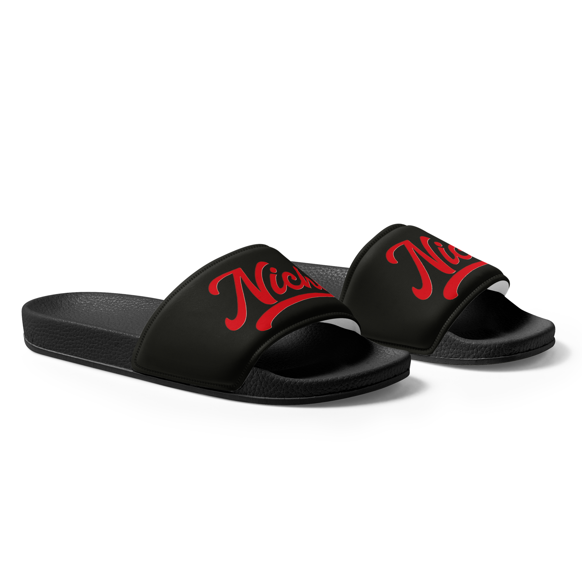 Team Nichi - Men’s Slides (ALL BLACK)